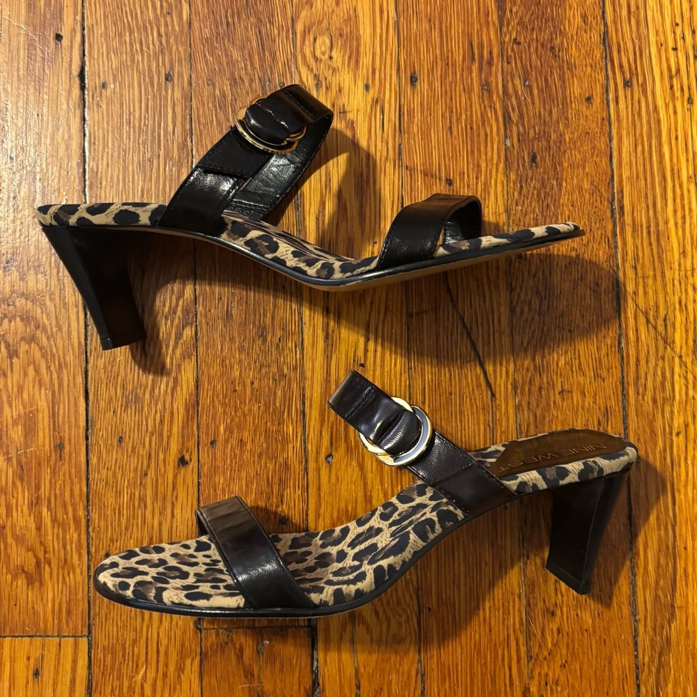 Leopard Print Heels